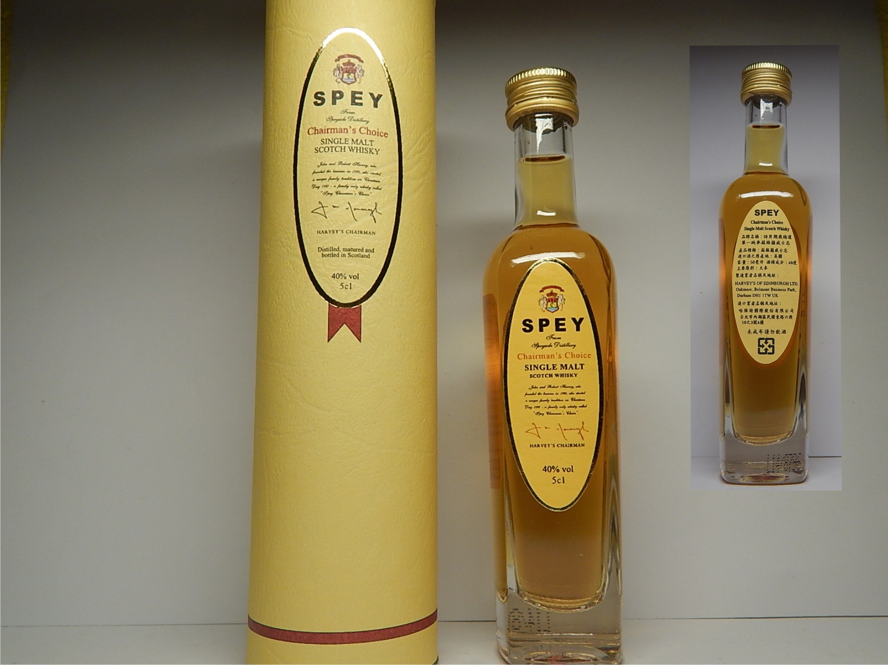 SPEY Chairman´s Choice Single Malt Scotch Whisky